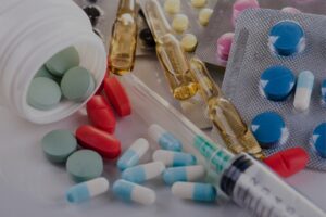 Tabletten Ampullen Spritze